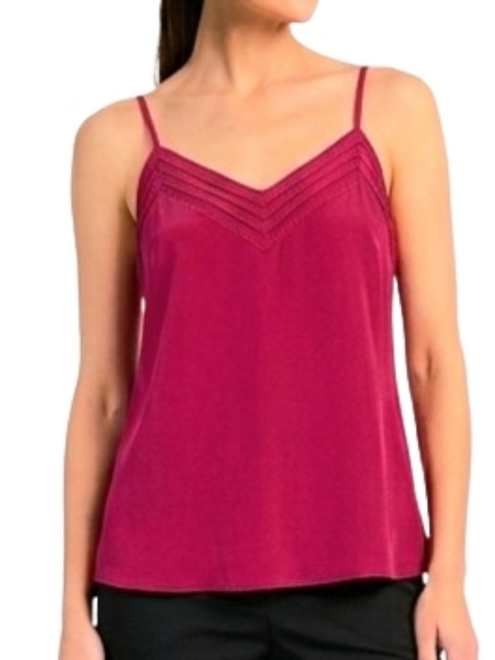 RIANI Silk Blend Tank Top